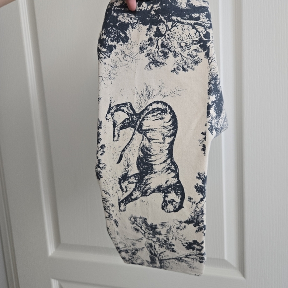 New Christian Dior VIP Straw tote bag - Picture 7 of 9